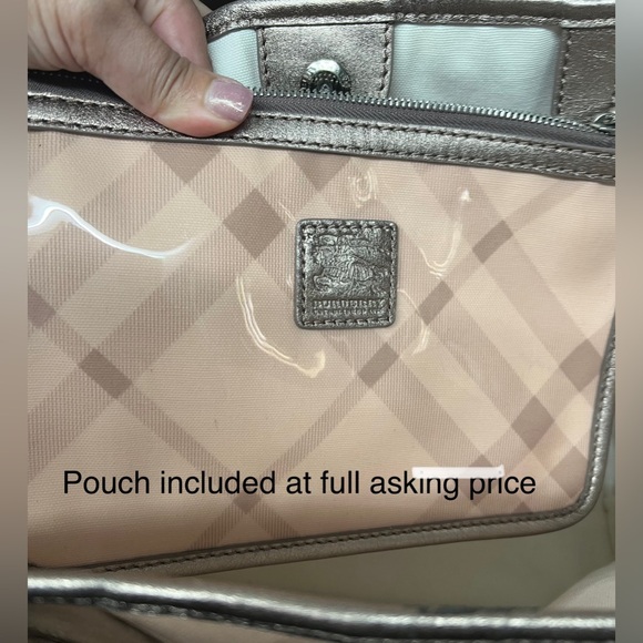 Authentic Vintage Burberry Nova Check Bag - Pink - Picture 12 of 14